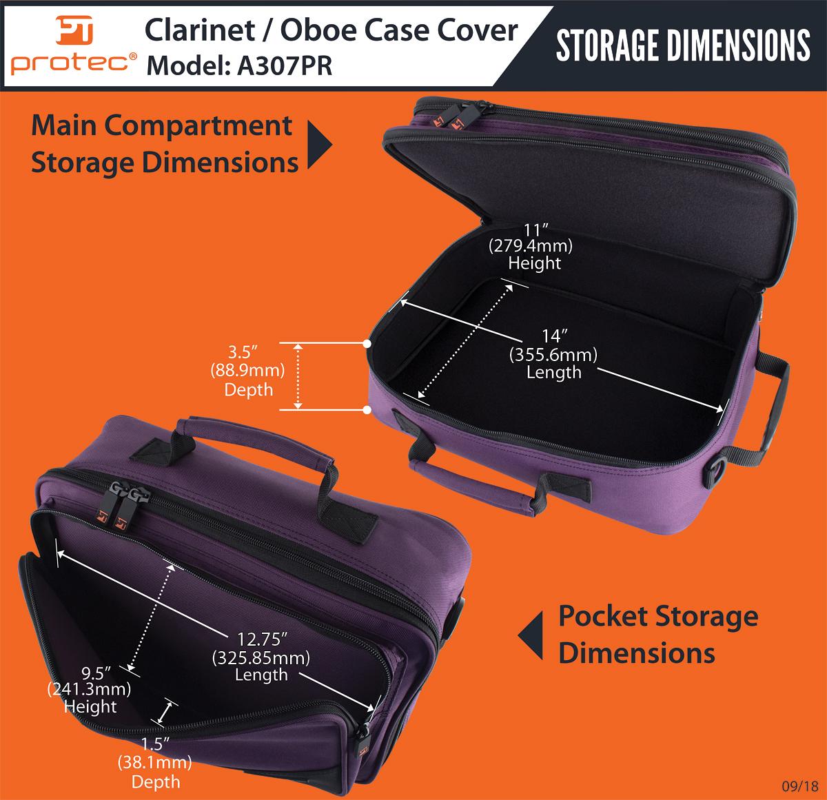 Clarinet Case Cover (Purple) | Protec